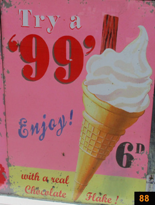99 ice cream cone