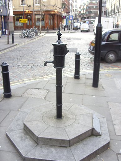 The cholera water pump