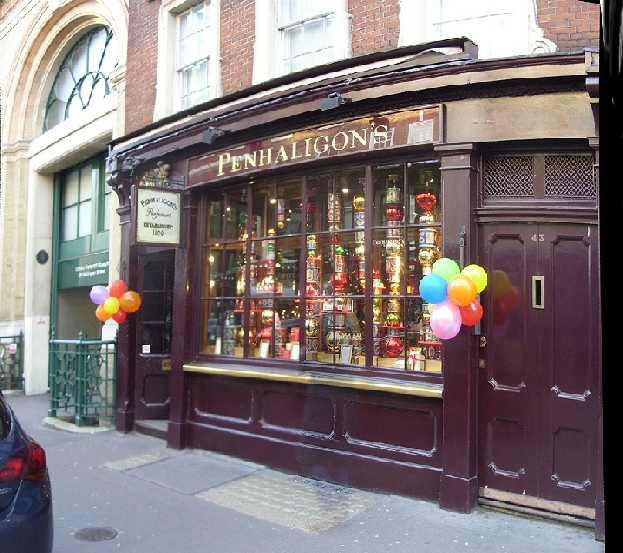 Wellington Street in Covent Garden - Penhaligon’s fragrance shop