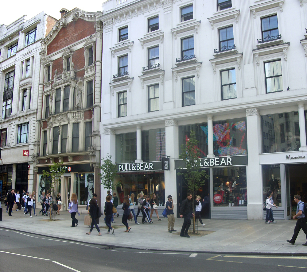 Pull and Bear on Oxford Street
