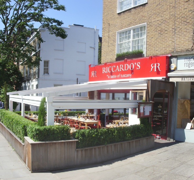 Fulham Road - Riccardo’s Italian restaurant