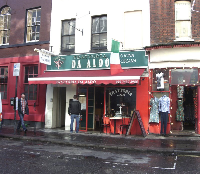 Trattoria Da Aldo in London's Soho