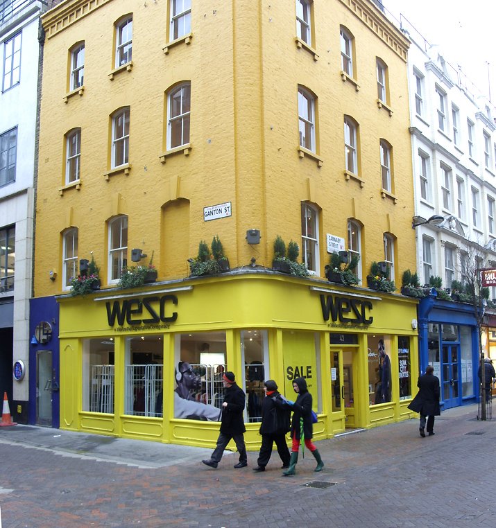 WeSC shop on London's Carnaby Street