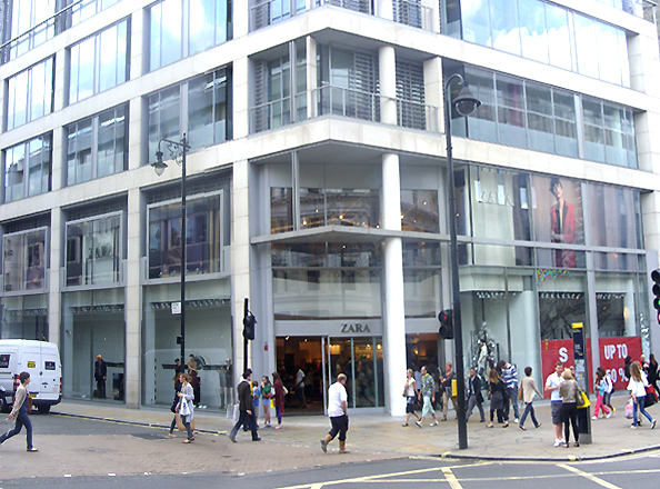 Zara on Oxford Street