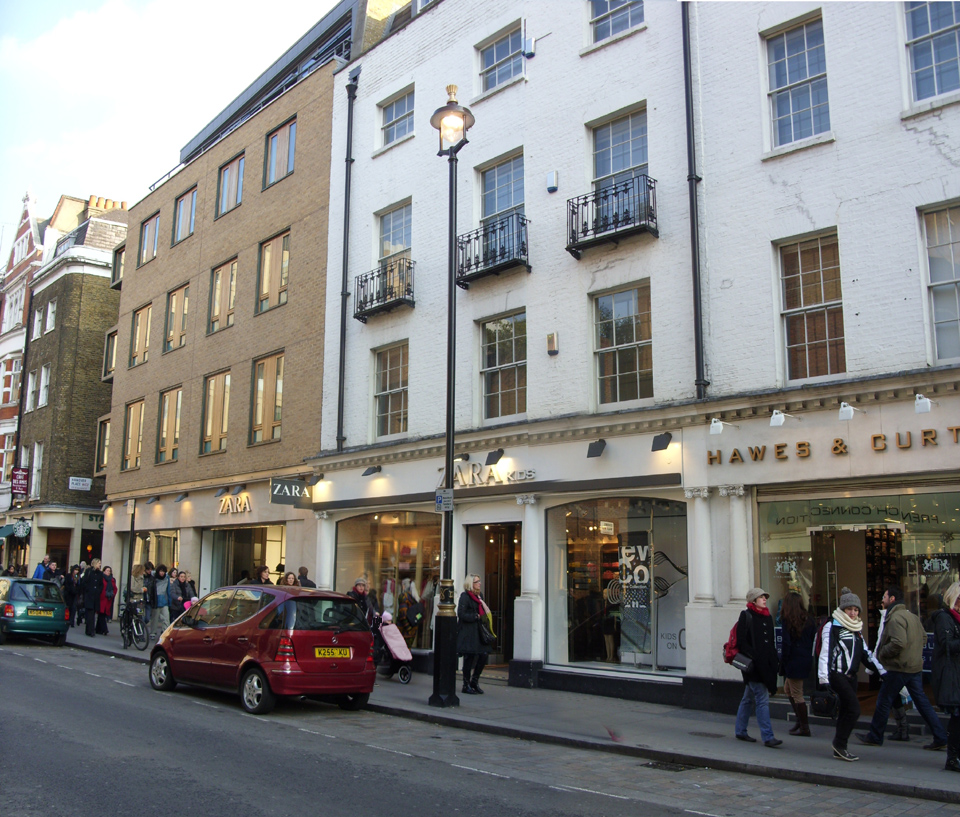 Zara store in London's Covent Garden