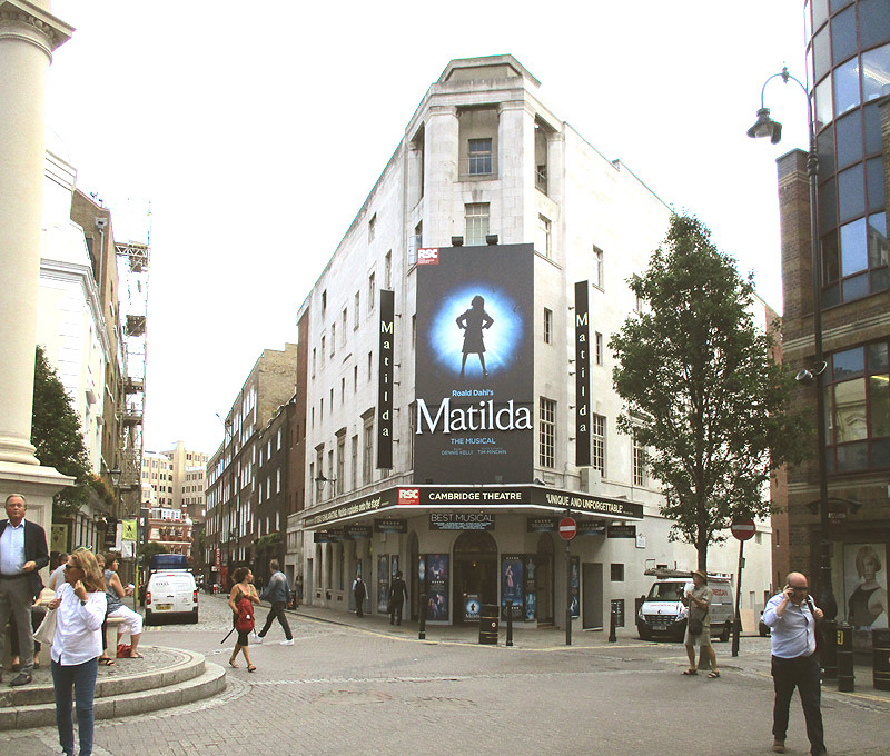 Cambridge theatre in London