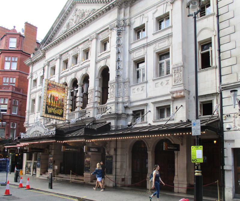 Noel Coward theatre in London