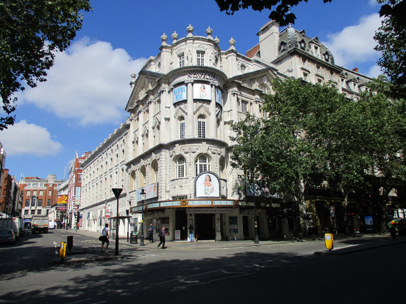 Novello theatre in London