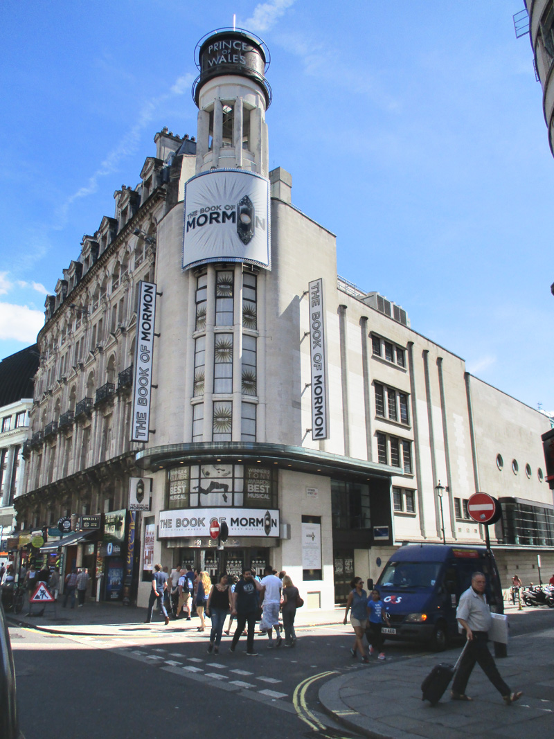 Prince of Wales theatre in London