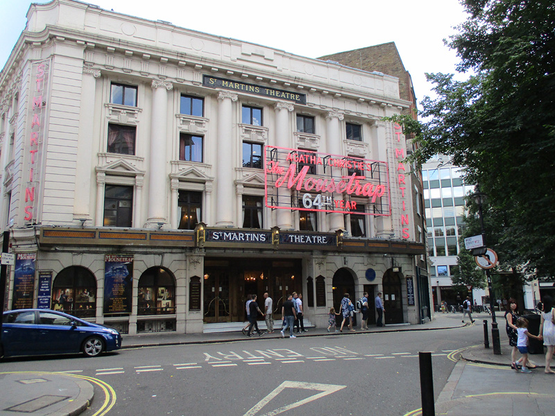 St. Martins theatre in London