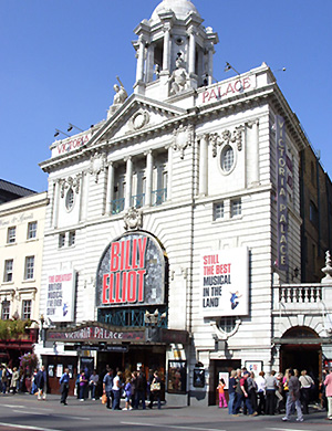The Victoria Palace Theatre in London