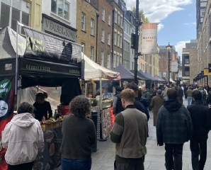 Berwick Street market in London