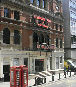 Royal Court Theatre on Sloane Square in Chelsea