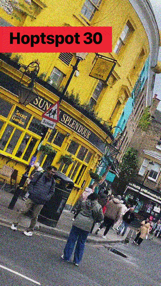 Another London hotspot: The Sun in Splendour pub and the start of Portobello Road
