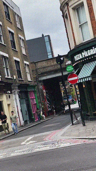 London hotspot, with nightclubs and fast food outlets