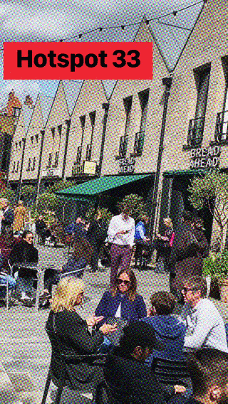 Another London hotspot: Specialist food outlets and places to eat and drink