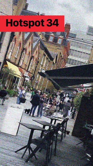 Another London hotspot: Pavilion Road in Chelsea, near to Sloane Square