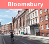 View of Bloomsbury in London