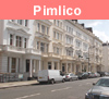 View of Pimlico in London