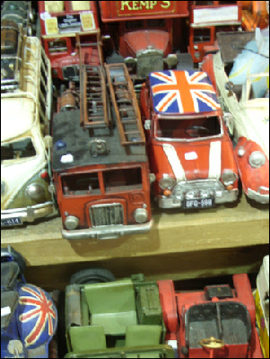 Camden's Stables Market in London - Collectors toys