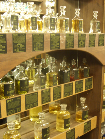 Perfumes at Camden's Stables Market