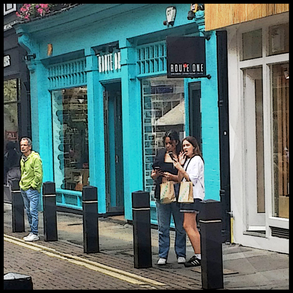Visiting shops on Neal Street in London's Covent Garden