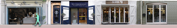 Cafes and shops at Neal's Yard: 26 Grains, Neal's Yard Remedies