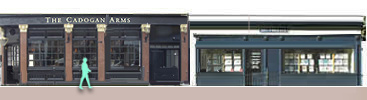 King's Road shop fronts