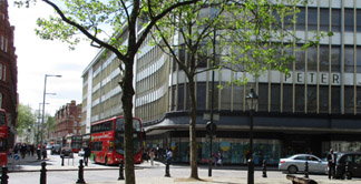 Peter Jones department store at Sloane Square in London's Chelsea