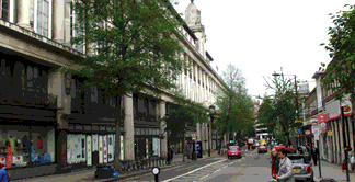 Whiteleys building on Queensway in London's Bayswater