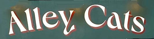 Alley Cats pizza restaurant on Portobello Road in London