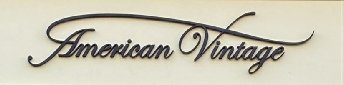 American Vintage shop sign on Redchurch Street in London