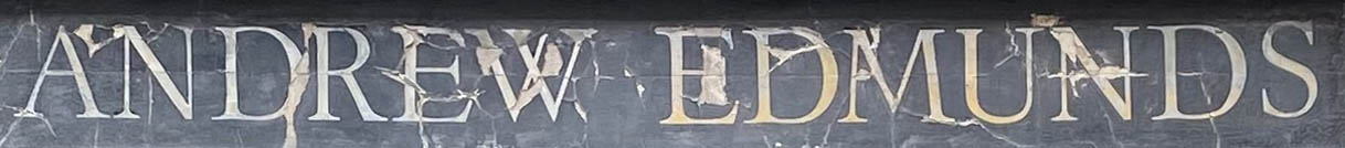 Sign at Andrew Edmunds restaurant on Lexington Street in London's Soho