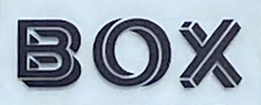 Box sports bar sign on Shaftesbury Avenue in London