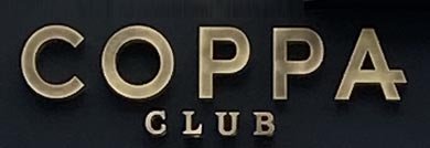 Sign at Coppa Club on Marylebone High Street in London