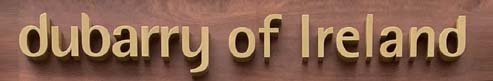 Sign at Dubarry of Ireland shop on London's Conduit Street
