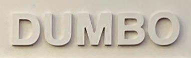Sign at Dumbo restaurant on Berwick Street in London's Soho