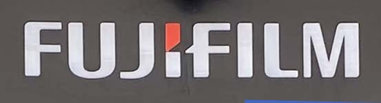 Fujifilm shop sign on Long Acre in London's Covent Garden