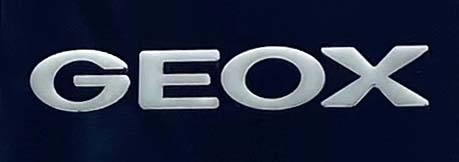 Sign at Geox shoe shop on Long Acre, near Covent Garden station