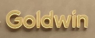 Sign at Goldwin store on Broadwick Street in London