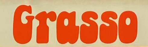 Sign at Grasso restaurant on Dean Street in London's Soho