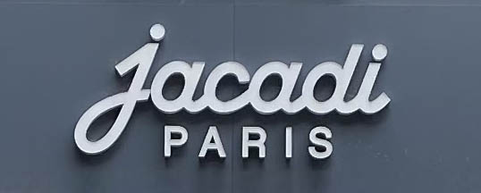 Sign at Jacardi shop on Marylebone High Street