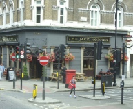 Jack Horner pub on Tottenham Court Road
