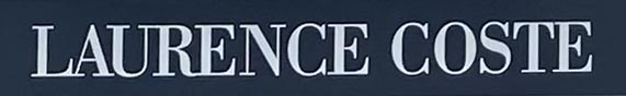 Sign at Laurence Coste jewellery shop on Walton Street, London