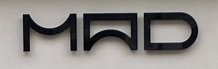 Sign at MAD gym on Westbourne Grove in London's Bayswater