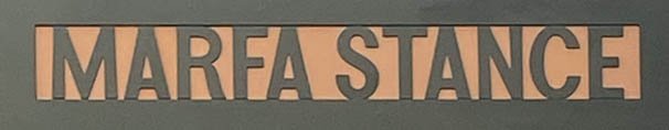 Marfa Stance shop sign on Draycott Avenue in London