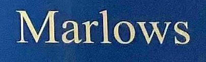 Sign at Marlow's Diamonds on Beauchamp Place in Knightsbridge, London