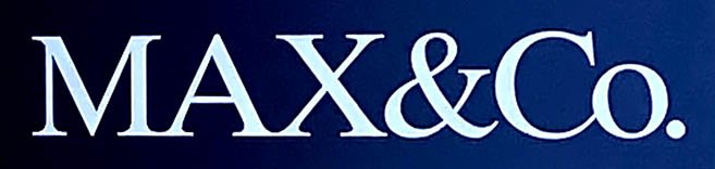Sign at Max & Co store on Regent Street in London