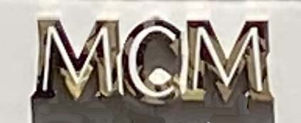 Sign at MCM bags shop on London's Conduit Street