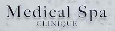 Sign at Medical Spa Clinique on Walton Street in London's Knightsbridge